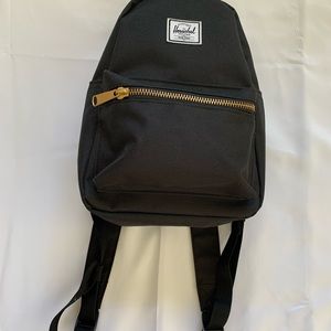 Black Herschel mini nova backpack
